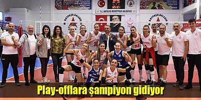 Play-offlara şampiyon gidiyor