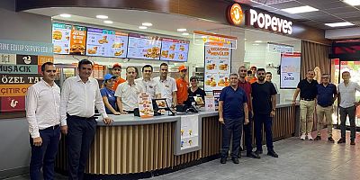 POPEYES® Antalya Ali Çetinkaya'da hizmete açıldı