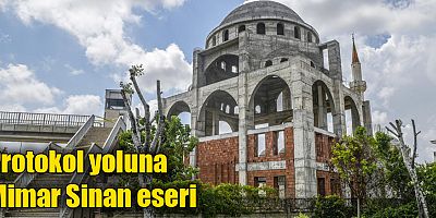 Protokol yoluna Mimar Sinan eseri