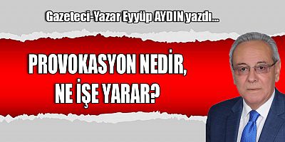 PROVOKASYON NEDİR