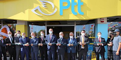 PTT AŞ Antalya'da yeni konseptli iş yerini hizmete sundu