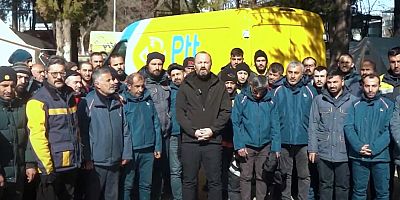 PTT AŞ yardım malzemelerini deprem bölgesine ulaştırıyor