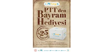PTT'den bayram öncesi indirim sürprizi