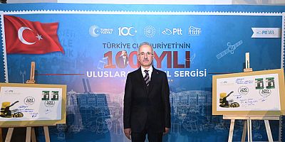 PTT'den Türkiye Cumhuriyeti'nin 100'üncü Yılına Özel Pul...