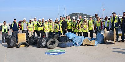 QTerminals Antalya çalışanları Mavi İklim Elçileri Projesi kapsamında 208 kg atık topladı