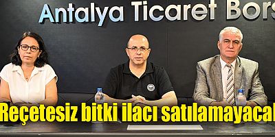 Reçetesiz bitki ilacı satılamayacak