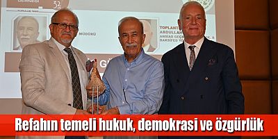 Refahın temeli hukuk