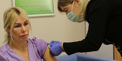 Rektör Özkan’a Koronavirüs Aşısının İkinci Dozu Yapıldı