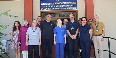 Rektör Özkan, Alkol ve Madde Bağımlılığı Araştırma ve Uygulama Merkezi’ni Ziyaret Etti