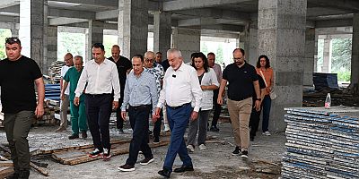 Rektör Saltan: “Bu binayı gördükçe heyecanlanıyoruz”