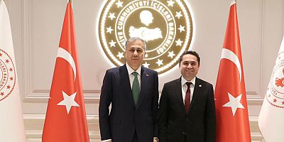 Rektör Türkdoğan'dan Bakan Yerlikaya'ya ziyaret