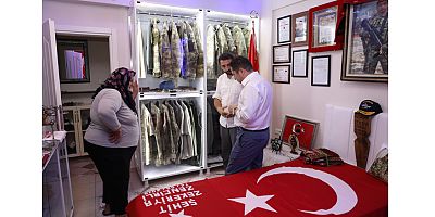 Rektör Türkdoğan'dan şehit annesine ziyaret