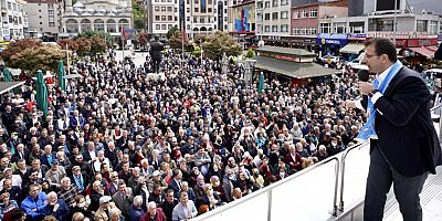 Rize ve 8 ilçesinde vatandaşlarla buluşan İmamoğlu: İstanbul'a zımba gibi dönüyorum