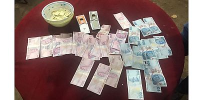 Ruhsatsız işletilen kıraathaneye kumar operasyonu