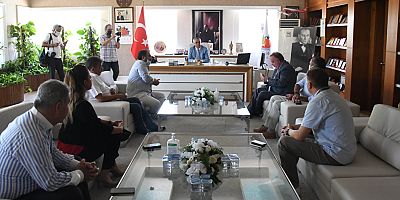 Rus Konsolos Rogoza Kemer Belediyesi'nde