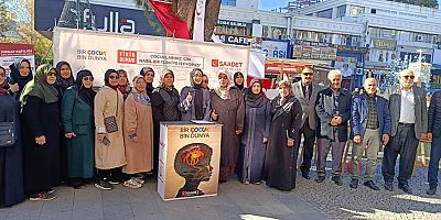 Saadet’li Kadınlardan “Bir Çocuk, Bin Dünya” başlığıyla çarpıcı açıklama