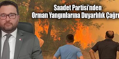 Saadet Partisi’nden Orman Yangınlarına Duyarlılık Çağrısı