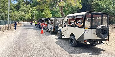 Safari Araçları Denetlendi