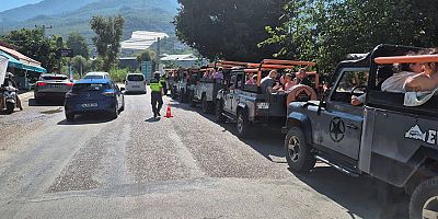 Safari Araçları Denetlendi