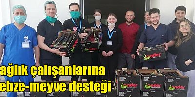 Sağlık Çalışanlarına Sebze-Meyve Desteği