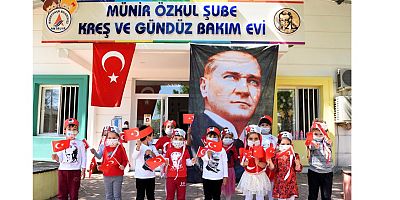 Sağlıkçıların çocukları 23 Nisan’ı kutladı