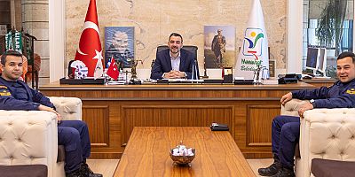 Sahil Güvenlik Komutanlığı'ndan Manavgat Belediyesi'ne ziyaret