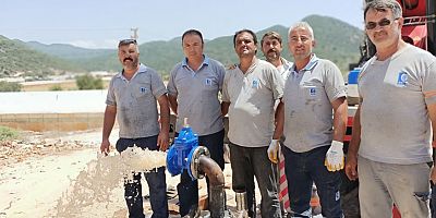 Sahil Kılınçlı’nın su sorunu 400 metrelik sondajla çözüldü