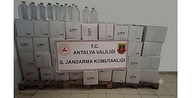 Sahte İçki Üretimine Yönelik Operasyon