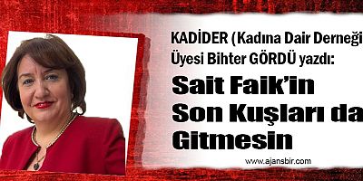 Sait Faik’in Son Kuşları da Gitmesin