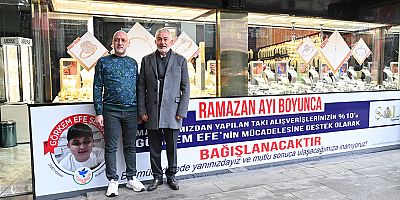 Şal Kuyumculuk’tan Görkem Efe’ye destek 