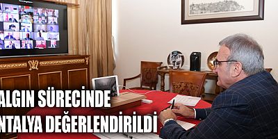 Salgın sürecinde Antalya değerlendirildi
