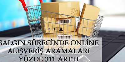 Salgın sürecinde online alışveriş aramaları yüzde 311 arttı