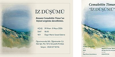Sanatın Hafızasından Doğaya; Cemalettin Timur’un “İzdüşümü” Sergisi 24 Nisan’da Açılıyor…