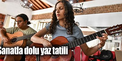 Sanatla dolu yaz tatili