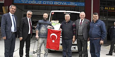 Sanayi esnafından Başkan Topaloğlu'na teşekkür