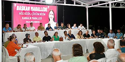 Saniye Başkan Sahada Talepleri Dinliyor