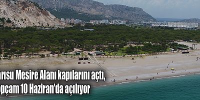 Sarısu Mesire Alanı kapılarını açtı