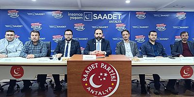 Saydam’dan Antalya’da güçlü mesajlar: “Türkiye’nin ihtiyacı köklü bir adalet ve kalkınma reformudur”