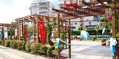 Şebnem Köseoğlu parkı törenle açıldı