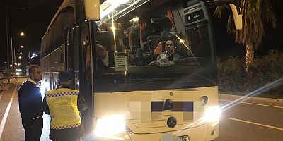 Şehirlerarası Otobüslerde Emniyet Kemeri Denetimi