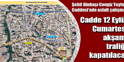 Şehit Binbaşı Cengiz Toytunç Caddesi’nde asfalt çalışması
