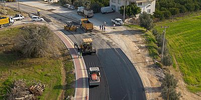 Şehit Piyade Er Fikret Karamusaoğlu Caddesi'ndeki düzenleme çalışmaları tamamlandı