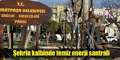 Şehrin kalbinde temiz enerji santrali