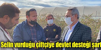 Selin vurduğu çiftçiye devlet desteği şart