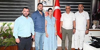 Sendika Başkanı Kuş’tan Başkan Topaloğlu’na ziyaret 