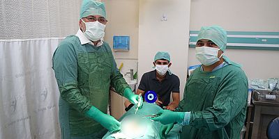 Serik'de sünnet şöleni coşkusu... Önce şölen düzenledi, sonra ameliyata girdi