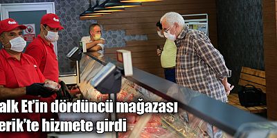 Serik Halk Et satışlara başladı