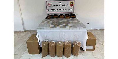 Serik İlçesinde Kaçak Tütün Operasyonu