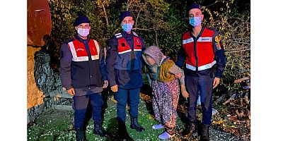 Serik'te kaybolan alzheimer hastasını Jandarma buldu