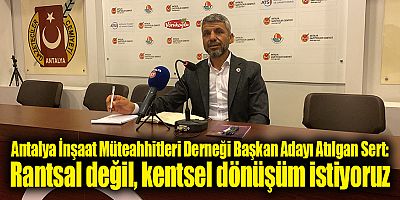 Sert: Rantsal değil